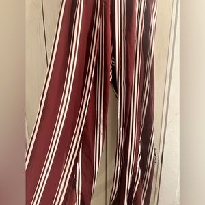 Rue 21 striped split pants